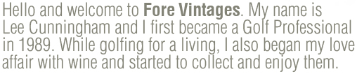 Hello and Welcome to Fore Vintages